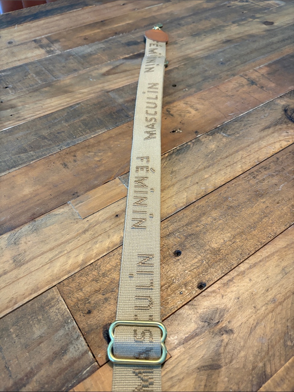 Clare V masculin feminin adjustable bag strap - Picture 6 of 6